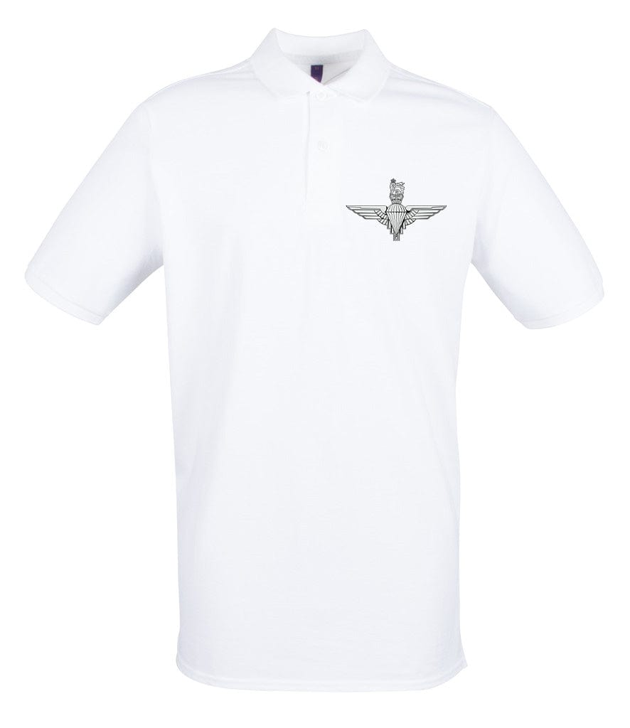 Parachute Regiment Embroidered Pique Polo Shirt - Precision Military Emblems