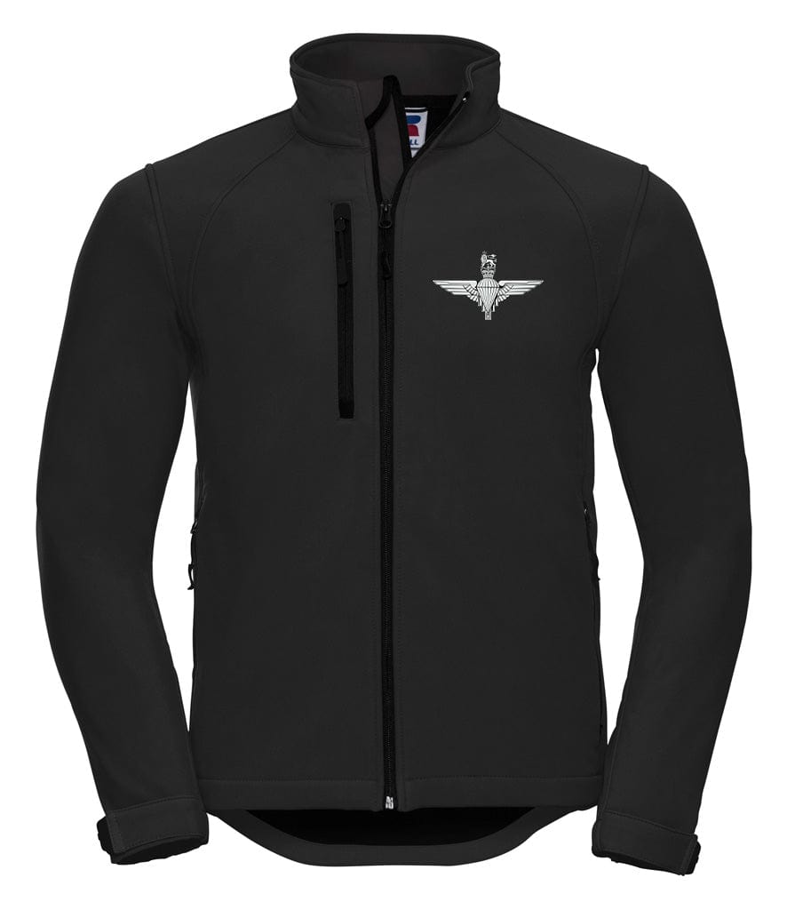 Parachute Regiment Embroidered 3 Layer Softshell Jacket - Precision Military Emblems