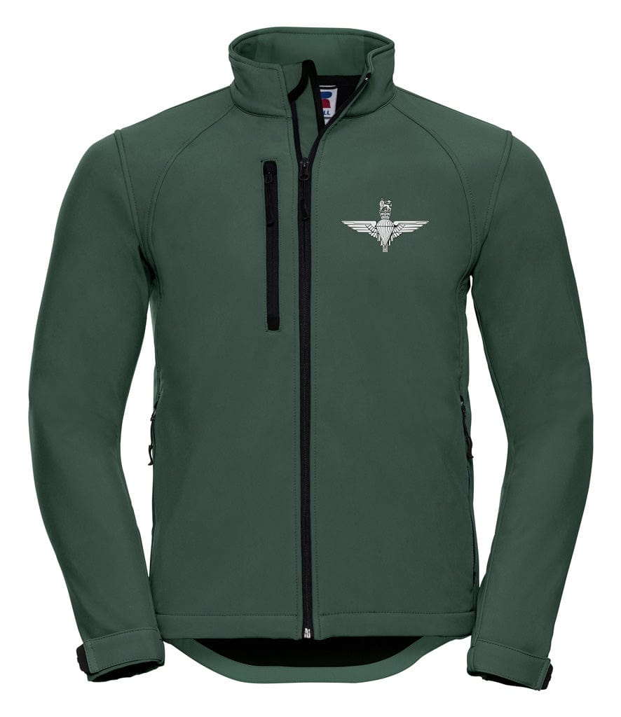 Parachute Regiment Embroidered 3 Layer Softshell Jacket - Precision Military Emblems
