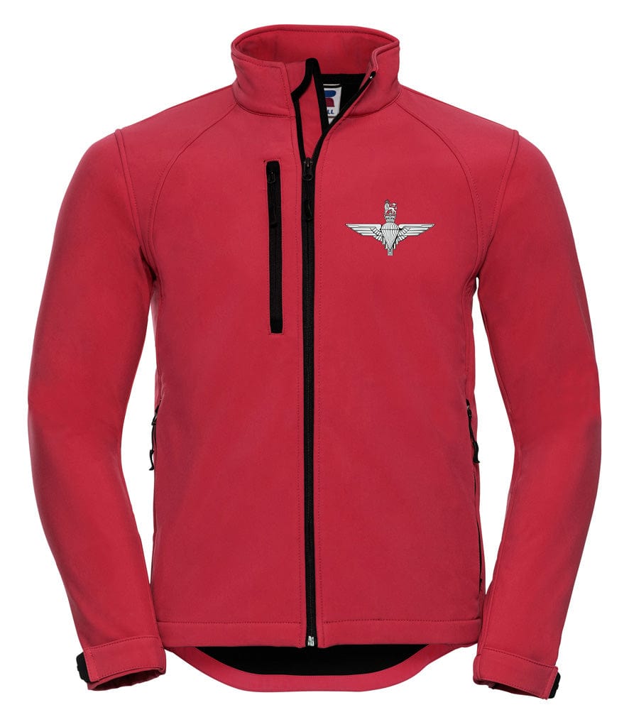 Parachute Regiment Embroidered 3 Layer Softshell Jacket - Precision Military Emblems