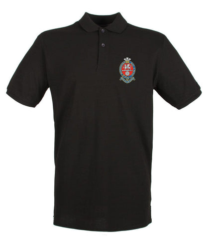 Princess of Wales' Royal Regiment Embroidered Pique Polo Shirt - Precision Military Emblems