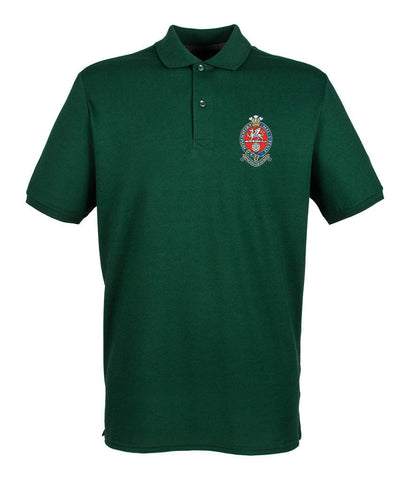Princess of Wales' Royal Regiment Embroidered Pique Polo Shirt - Precision Military Emblems