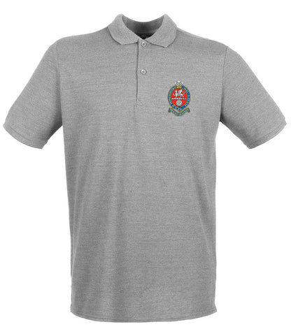 Princess of Wales' Royal Regiment Embroidered Pique Polo Shirt - Precision Military Emblems