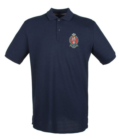 Princess of Wales' Royal Regiment Embroidered Pique Polo Shirt - Precision Military Emblems