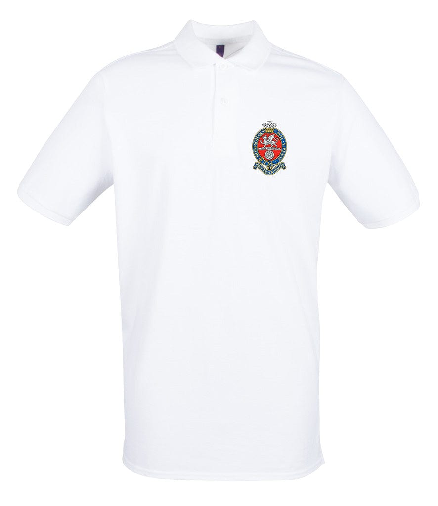Princess of Wales' Royal Regiment Embroidered Pique Polo Shirt - Precision Military Emblems