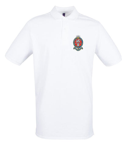 Princess of Wales' Royal Regiment Embroidered Pique Polo Shirt - Precision Military Emblems