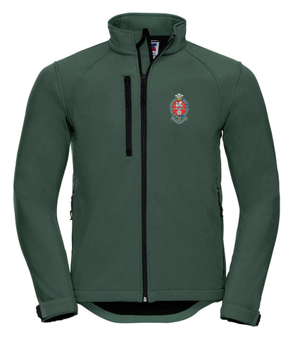 Princess of Wales' Royal Regiment Embroidered 3 Layer Softshell Jacket - Precision Military Emblems