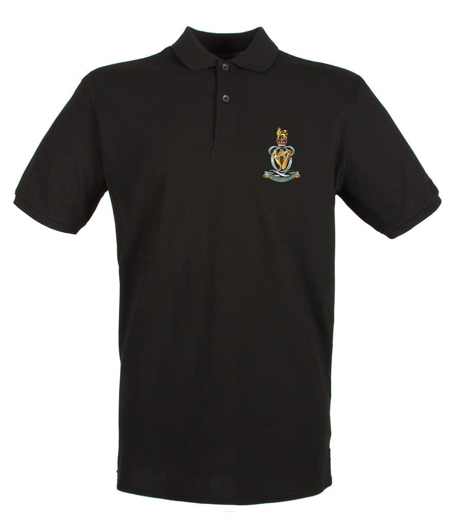 Queen's Royal Hussars Embroidered Pique Polo Shirt - Precision Military Emblems