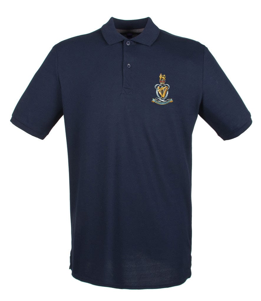 Queen's Royal Hussars Embroidered Pique Polo Shirt - Precision Military Emblems