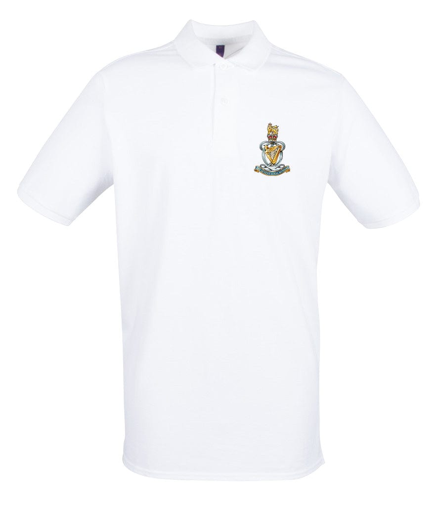 Queen's Royal Hussars Embroidered Pique Polo Shirt - Precision Military Emblems