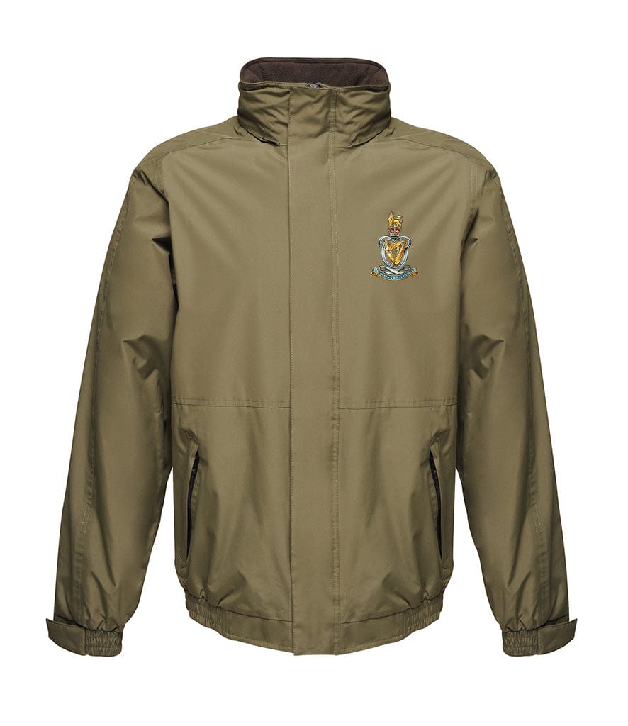 Queen's Royal Hussars Embroidered Regatta Waterproof Insulated Jacket - Precision Military Emblems