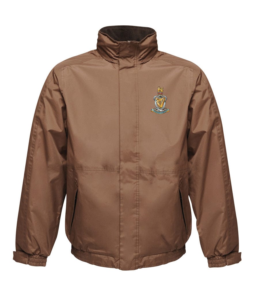 Queen's Royal Hussars Embroidered Regatta Waterproof Insulated Jacket - Precision Military Emblems