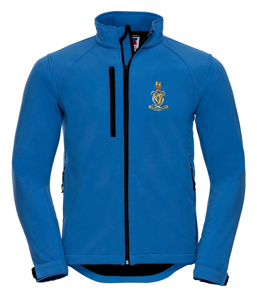 Queen's Royal Hussars Embroidered 3 Layer Softshell Jacket - Precision Military Emblems