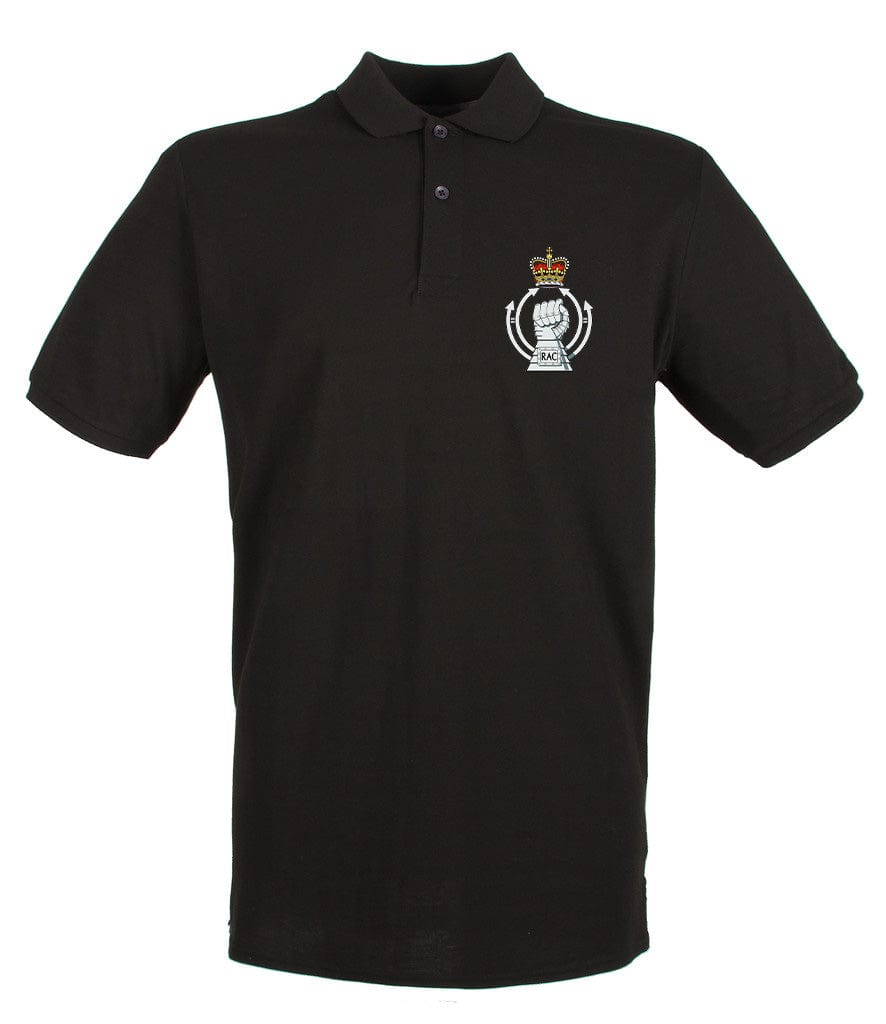 Royal Armoured Corps Embroidered Pique Polo Shirt - Precision Military Emblems