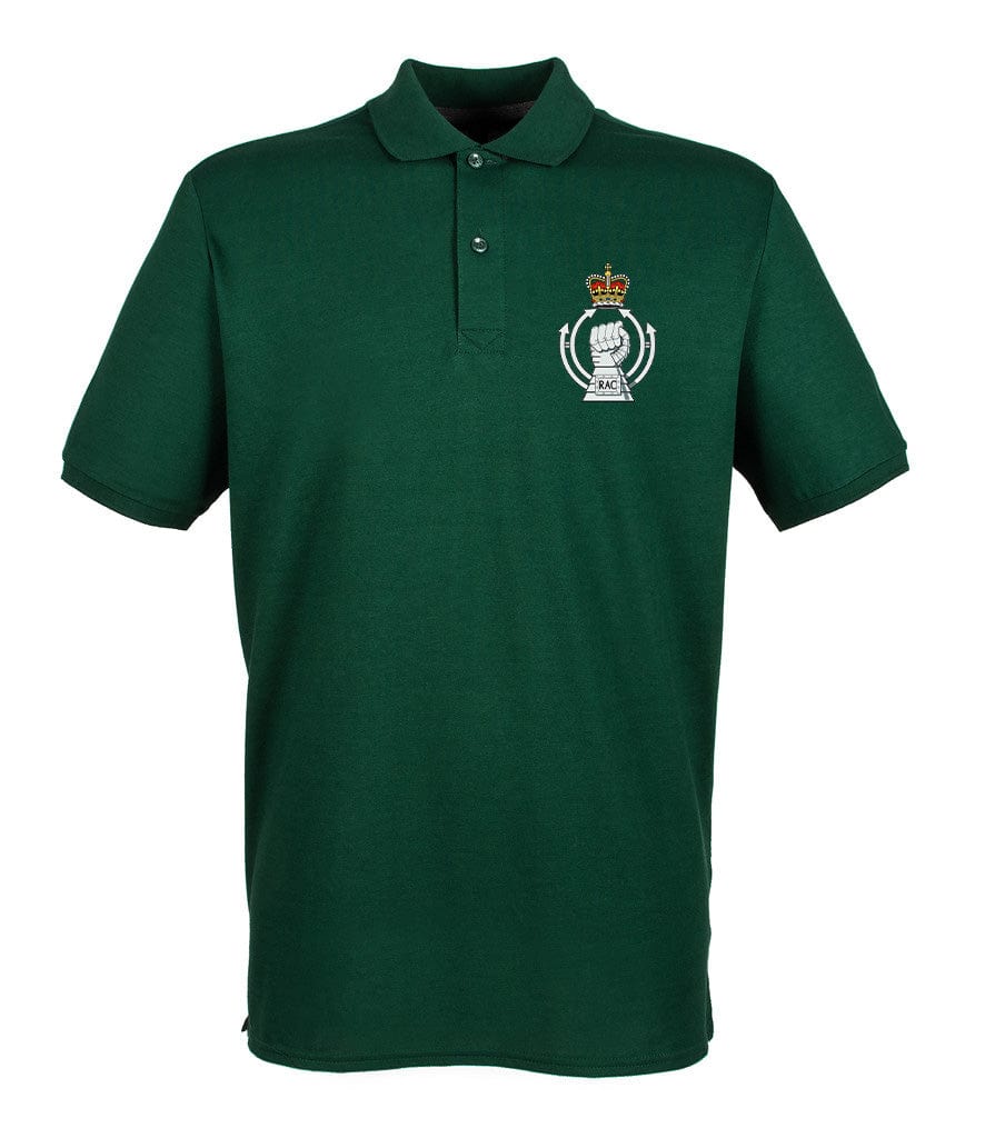 Royal Armoured Corps Embroidered Pique Polo Shirt - Precision Military Emblems
