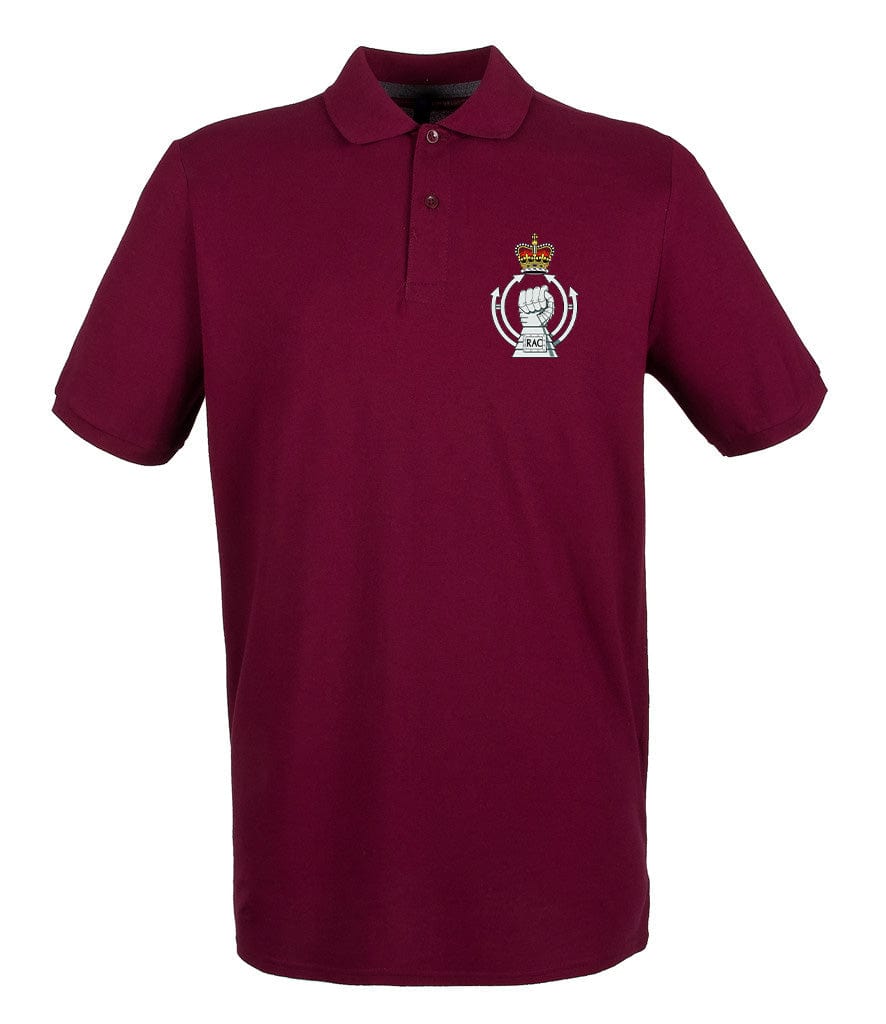 Royal Armoured Corps Embroidered Pique Polo Shirt - Precision Military Emblems