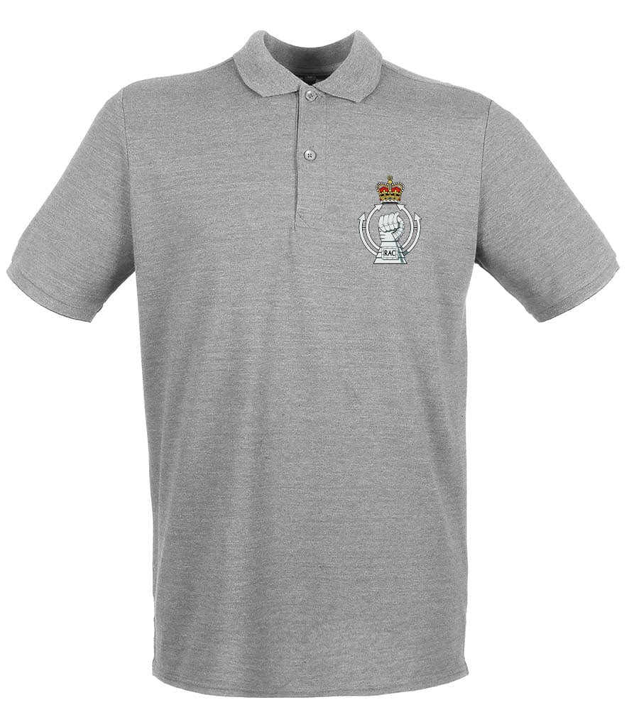 Royal Armoured Corps Embroidered Pique Polo Shirt - Precision Military Emblems