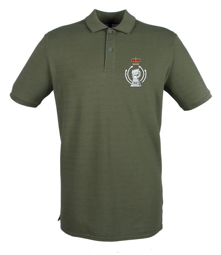 Royal Armoured Corps Embroidered Pique Polo Shirt - Precision Military Emblems