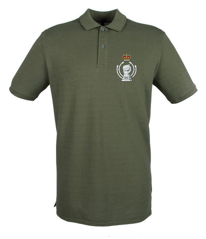 Royal Armoured Corps Embroidered Pique Polo Shirt - Precision Military Emblems
