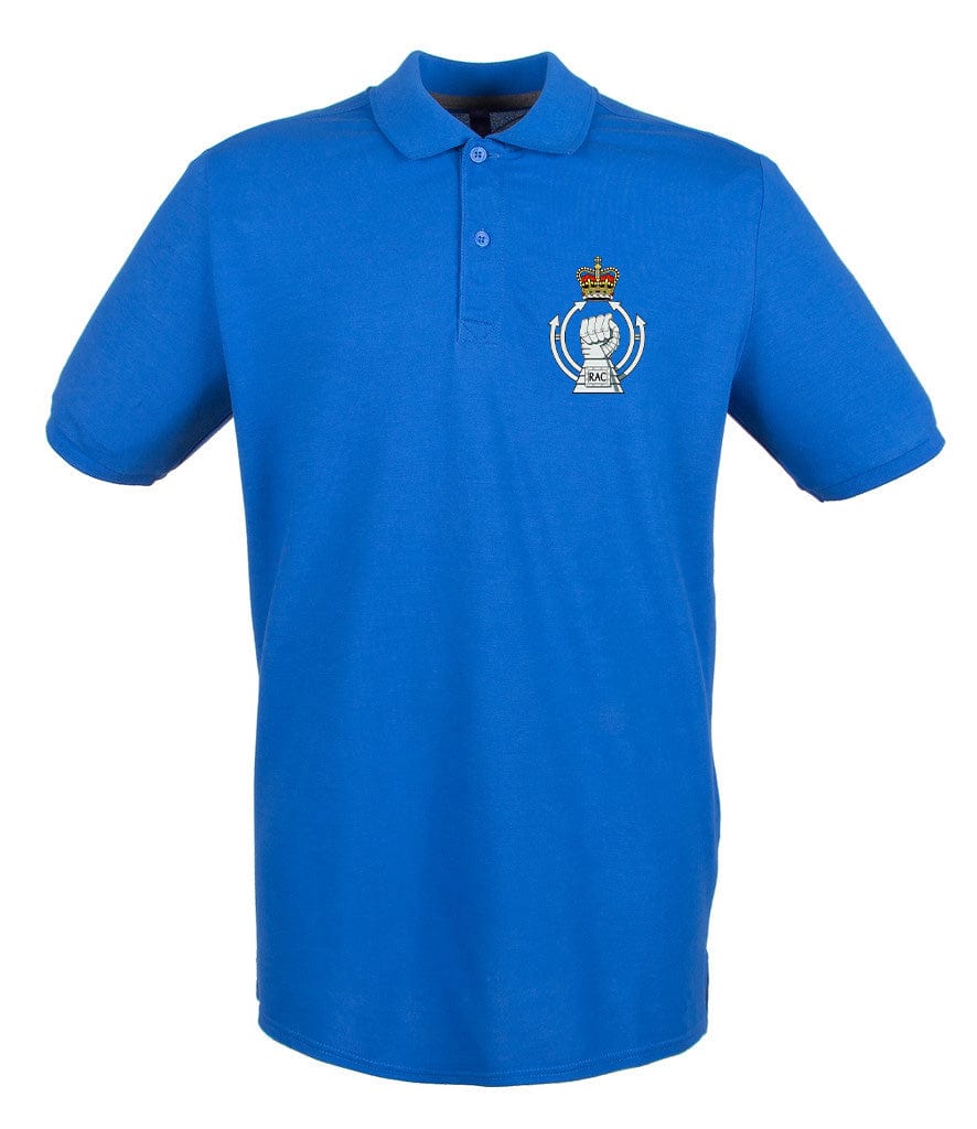 Royal Armoured Corps Embroidered Pique Polo Shirt - Precision Military Emblems