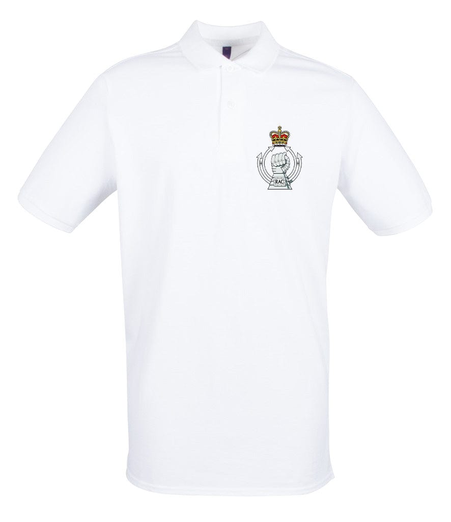 Royal Armoured Corps Embroidered Pique Polo Shirt - Precision Military Emblems