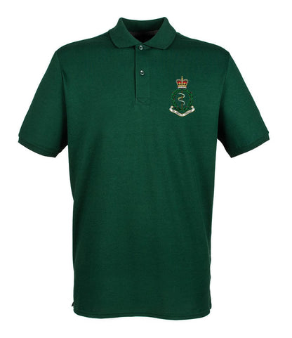 Royal Army Medical Corps Embroidered Pique Polo Shirt - Precision Military Emblems