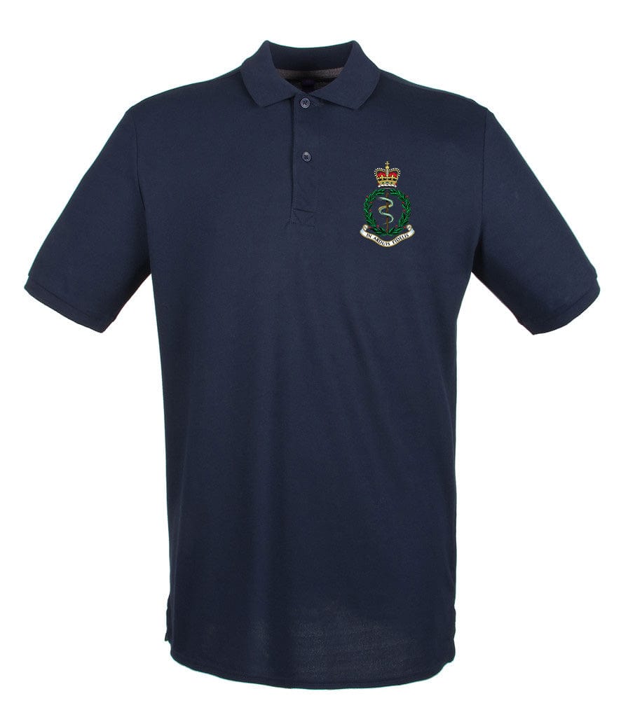 Royal Army Medical Corps Embroidered Pique Polo Shirt - Precision Military Emblems