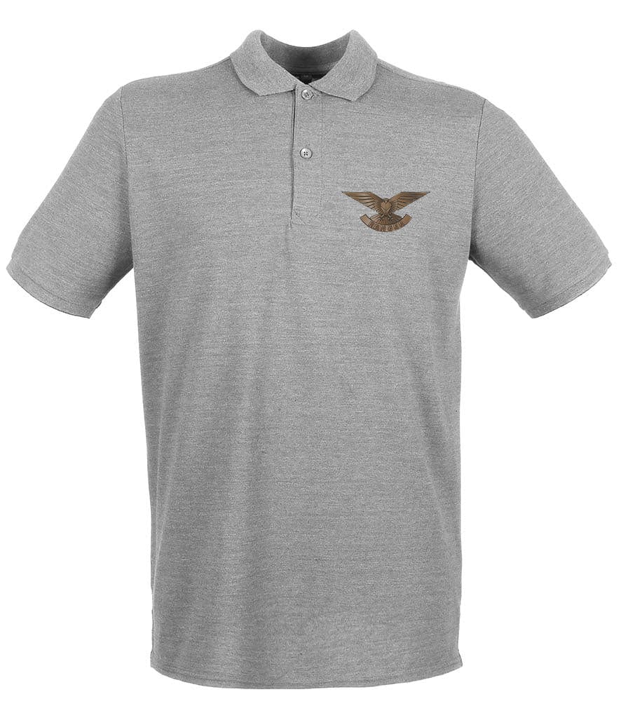 Ranger Regiment Embroidered Pique Polo Shirt - Precision Military Emblems