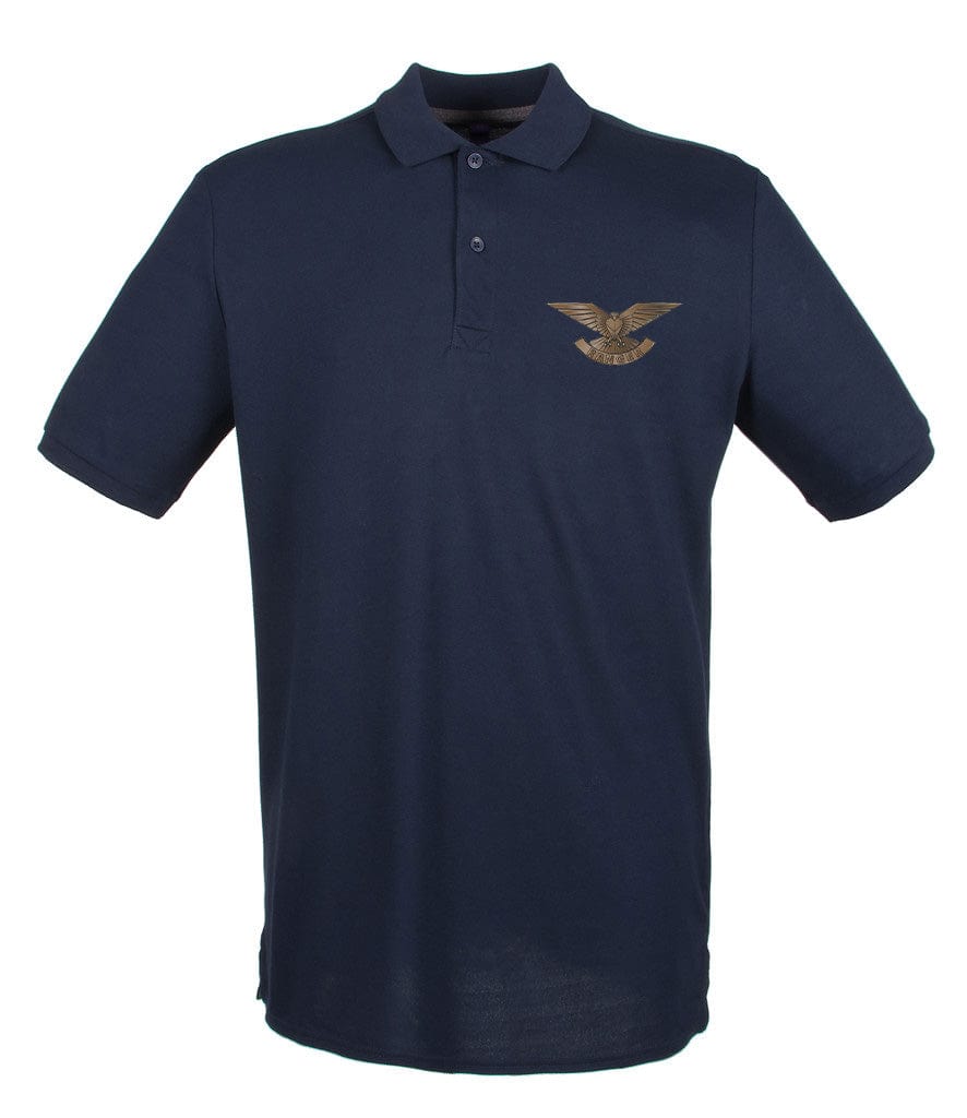 Ranger Regiment Embroidered Pique Polo Shirt - Precision Military Emblems