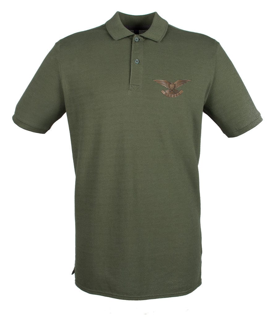 Ranger Regiment Embroidered Pique Polo Shirt - Precision Military Emblems