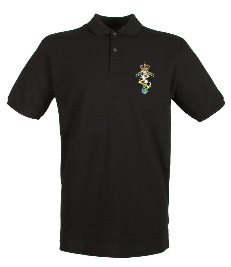 Royal Electrical and Mechanical Engineers Embroidered Pique Polo Shirt - Precision Military Emblems