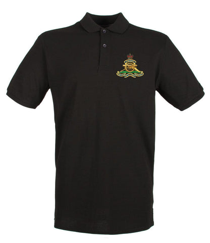 Royal Artillery Embroidered Pique Polo Shirt - Precision Military Emblems