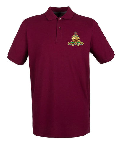 Royal Artillery Embroidered Pique Polo Shirt - Precision Military Emblems