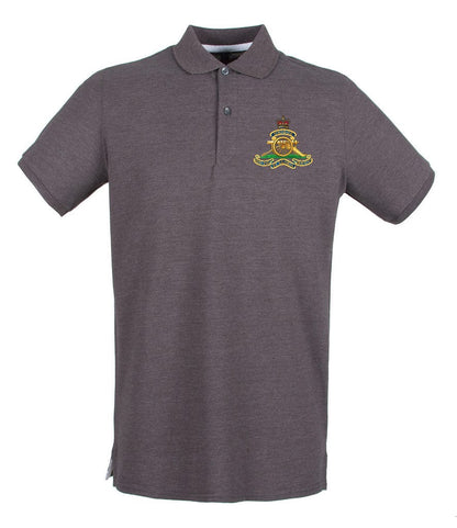 Royal Artillery Embroidered Pique Polo Shirt - Precision Military Emblems