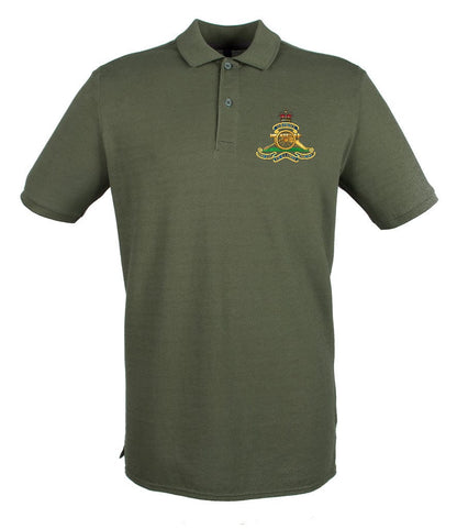 Royal Artillery Embroidered Pique Polo Shirt - Precision Military Emblems