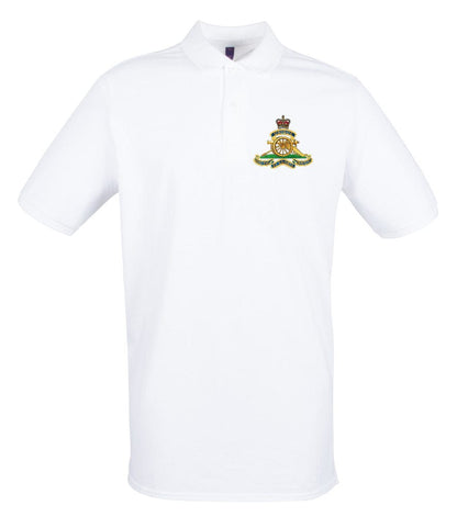 Royal Artillery Embroidered Pique Polo Shirt - Precision Military Emblems