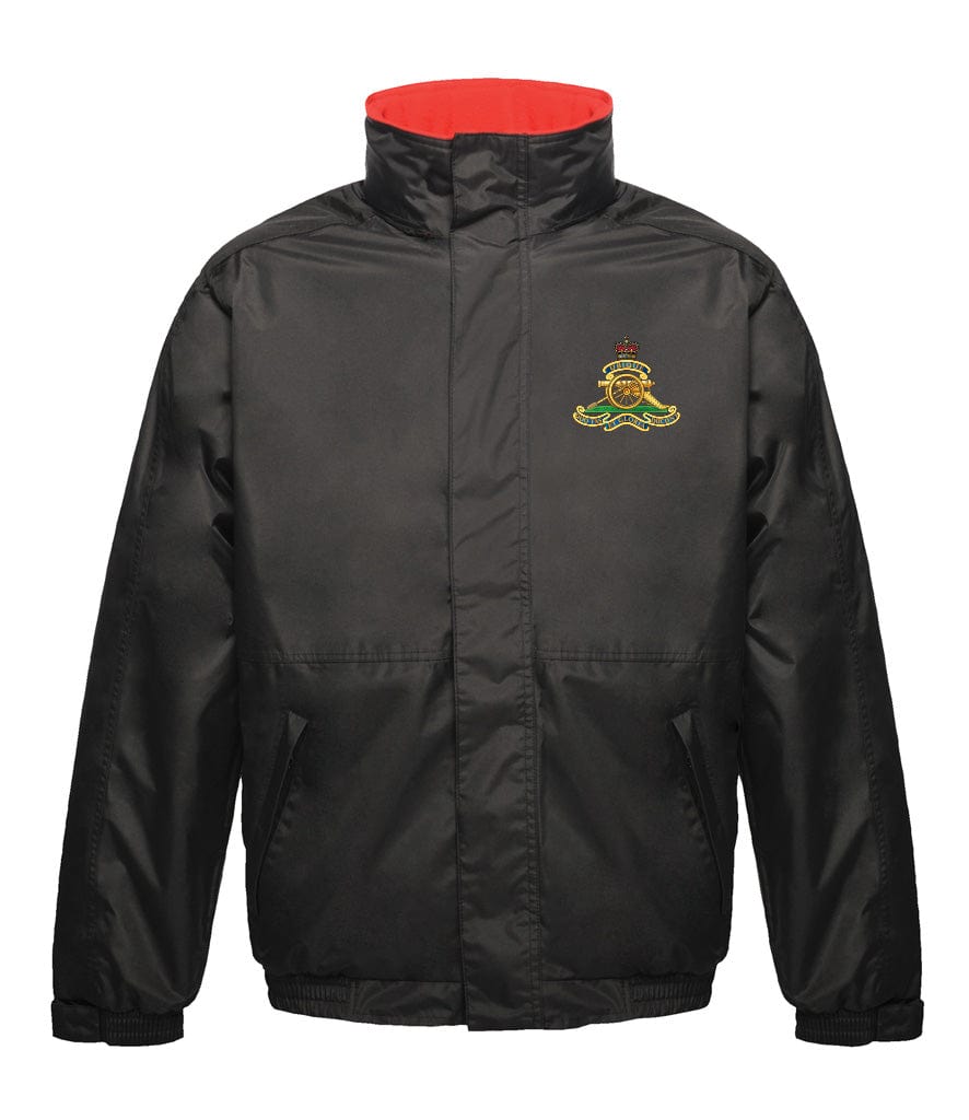 Royal Artillery Embroidered Regatta Waterproof Insulated Jacket - Precision Military Emblems