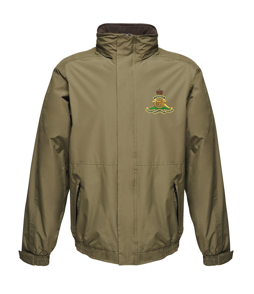 Royal Artillery Embroidered Regatta Waterproof Insulated Jacket - Precision Military Emblems