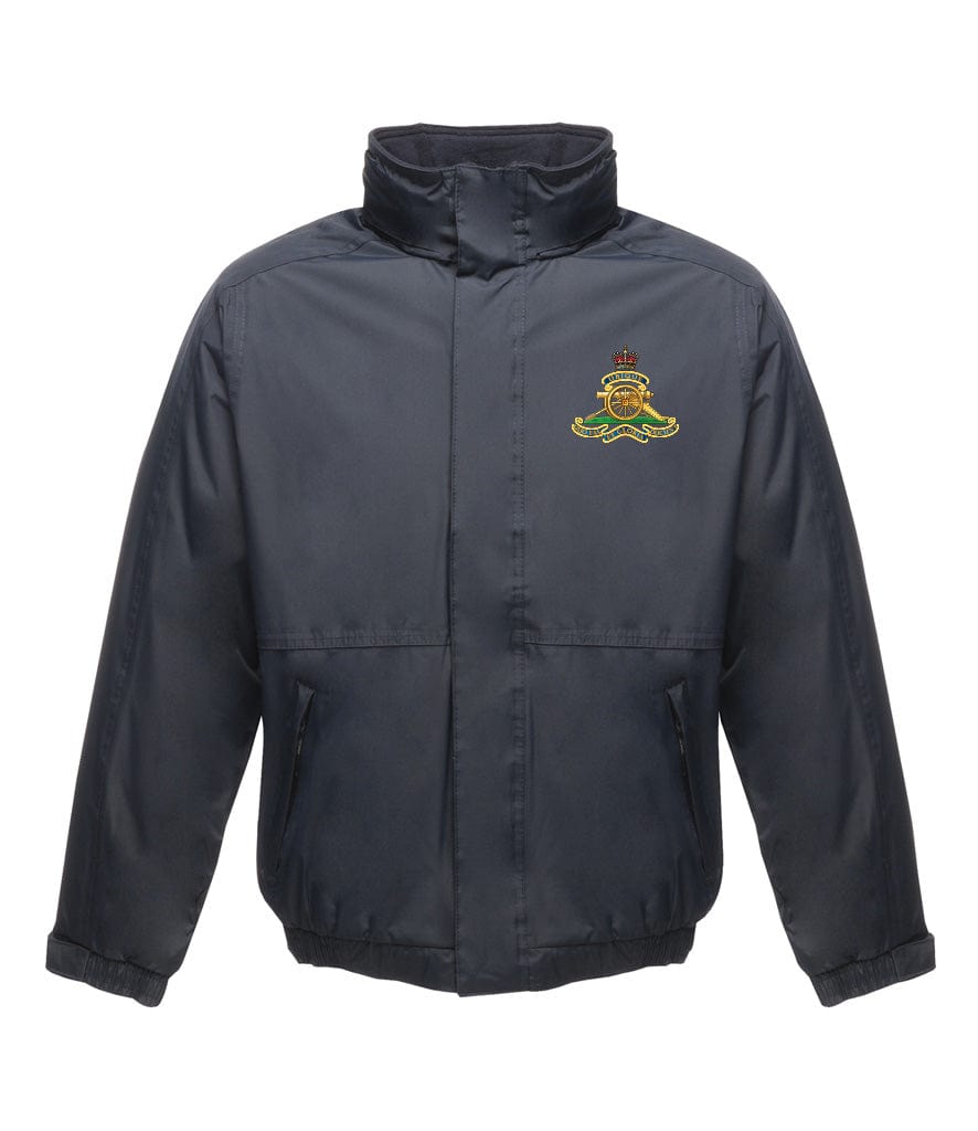 Royal Artillery Embroidered Regatta Waterproof Insulated Jacket - Precision Military Emblems