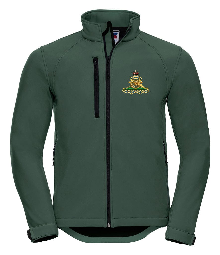 Royal Artillery Embroidered 3 Layer Softshell Jacket - Precision Military Emblems