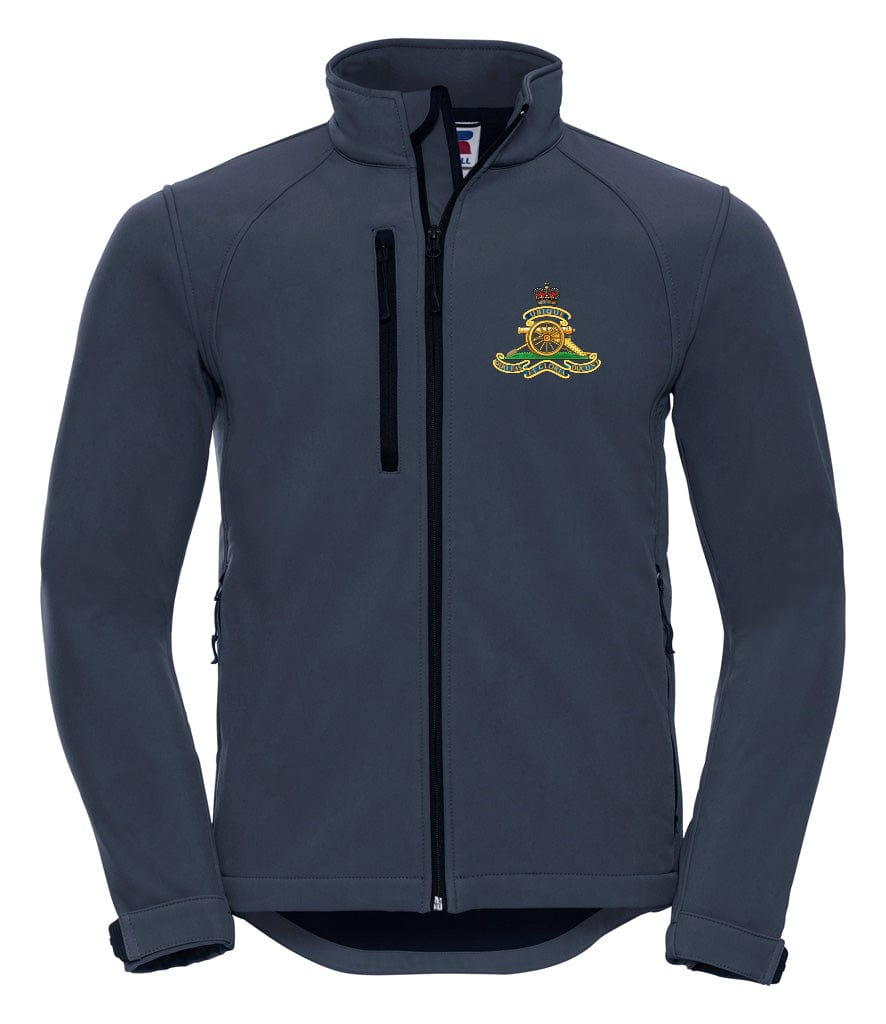 Royal Artillery Embroidered 3 Layer Softshell Jacket - Precision Military Emblems