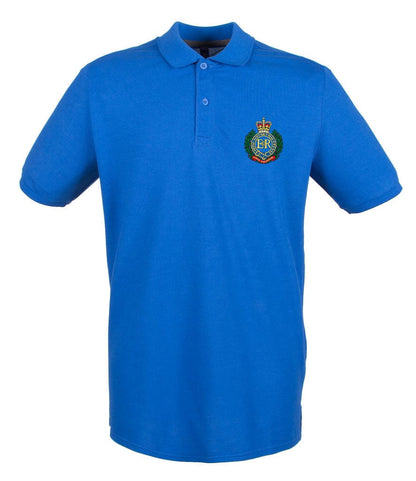 Royal Engineers Embroidered Pique Polo Shirt - Precision Military Emblems