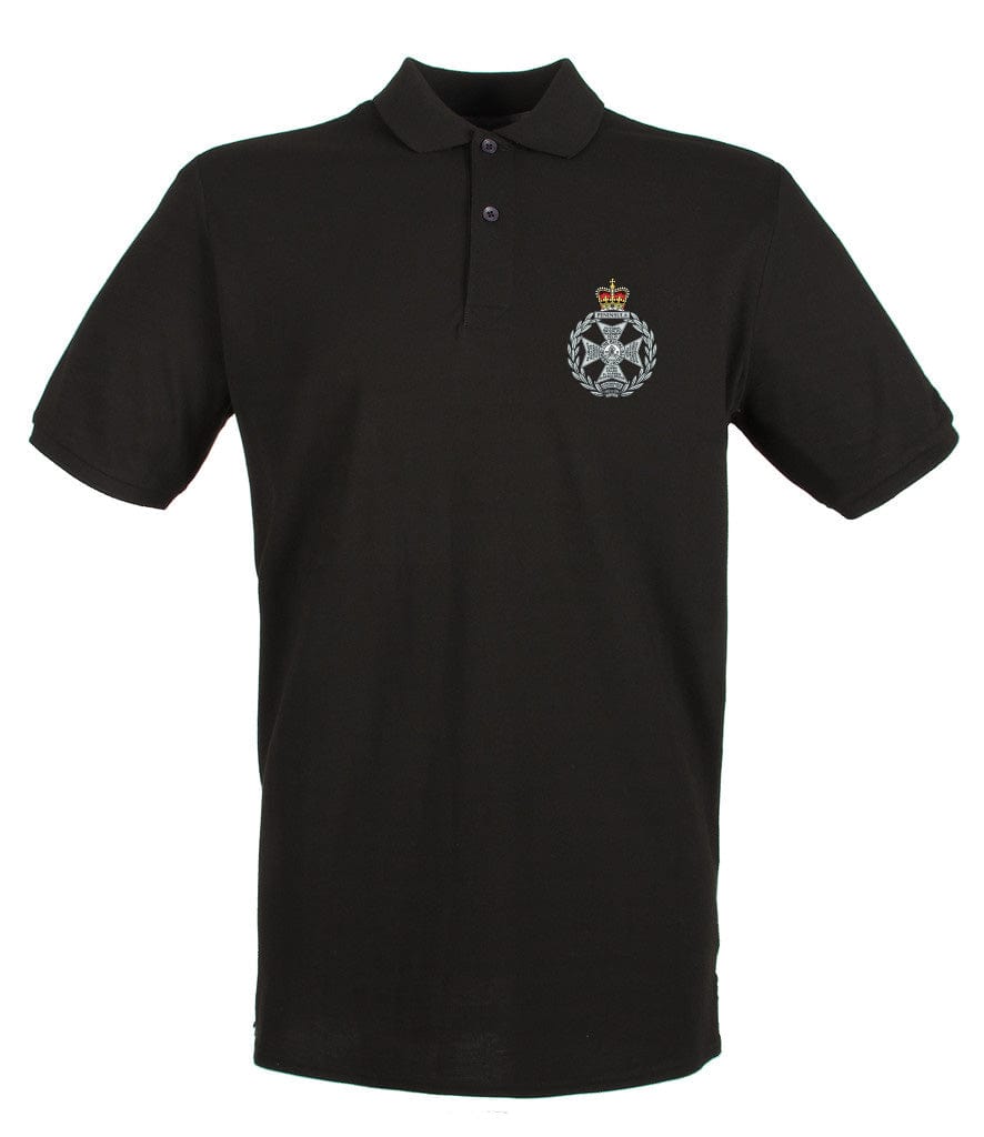 Royal Green Jackets Embroidered Pique Polo Shirt - Precision Military Emblems