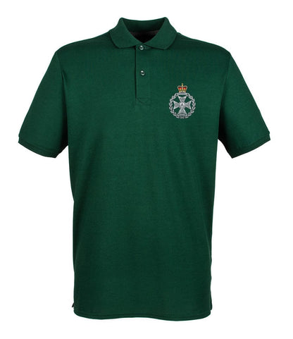 Royal Green Jackets Embroidered Pique Polo Shirt - Precision Military Emblems