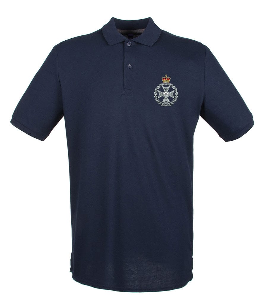 Royal Green Jackets Embroidered Pique Polo Shirt - Precision Military Emblems