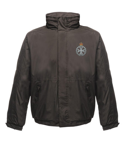 Royal Green Jackets Embroidered Regatta Waterproof Insulated Jacket - Precision Military Emblems