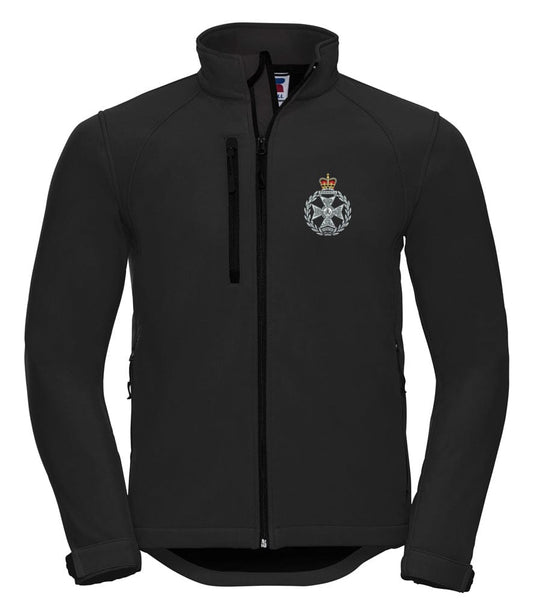 Royal Green Jackets Embroidered 3 Layer Softshell Jacket - Precision Military Emblems