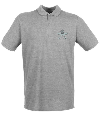 Royal Gurkha Rifles Embroidered Pique Polo Shirt - Precision Military Emblems