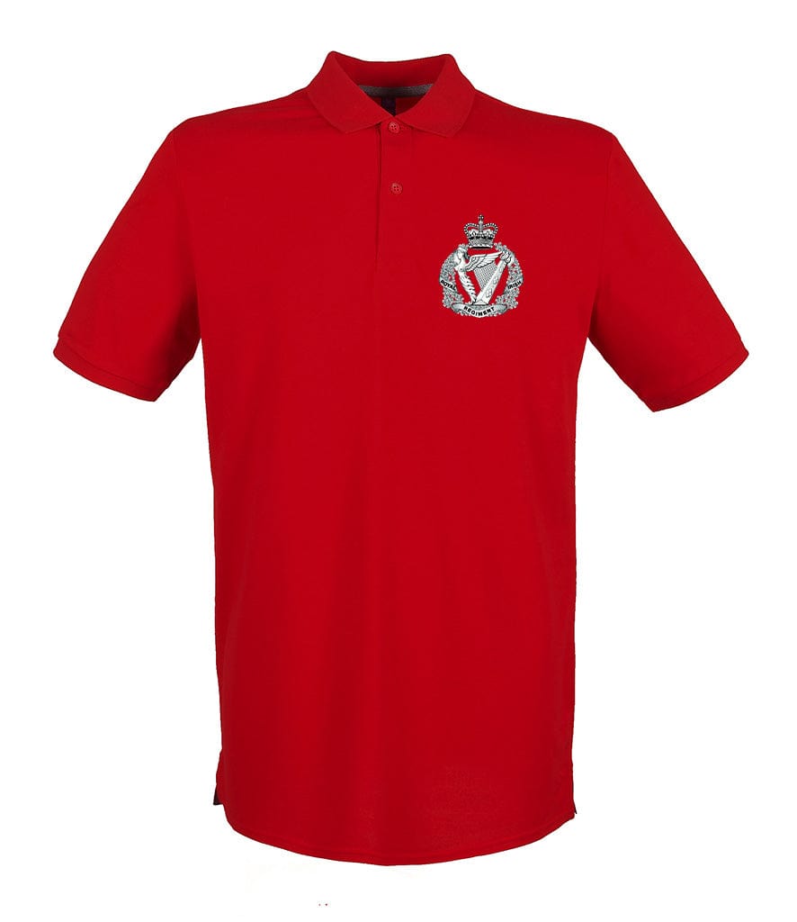 Royal Irish Regiment Embroidered Pique Polo Shirt - Precision Military Emblems