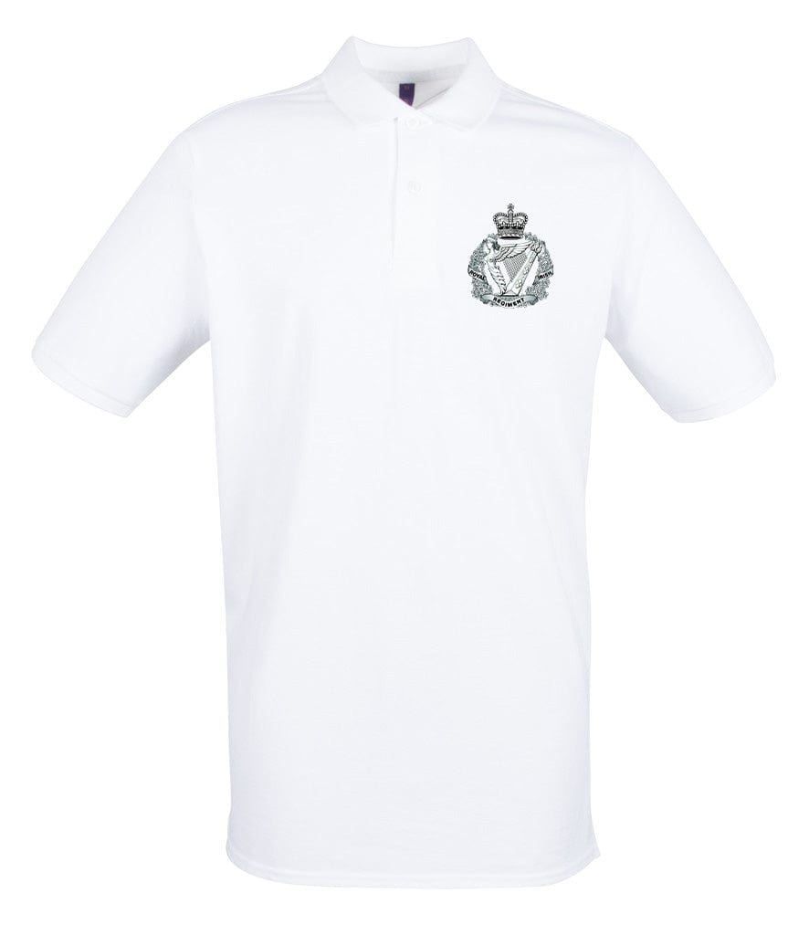 Royal Irish Regiment Embroidered Pique Polo Shirt - Precision Military Emblems